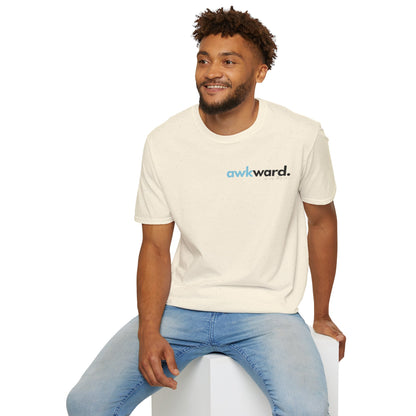 Awkward Unisex Softstyle T-Shirt- Small Logo
