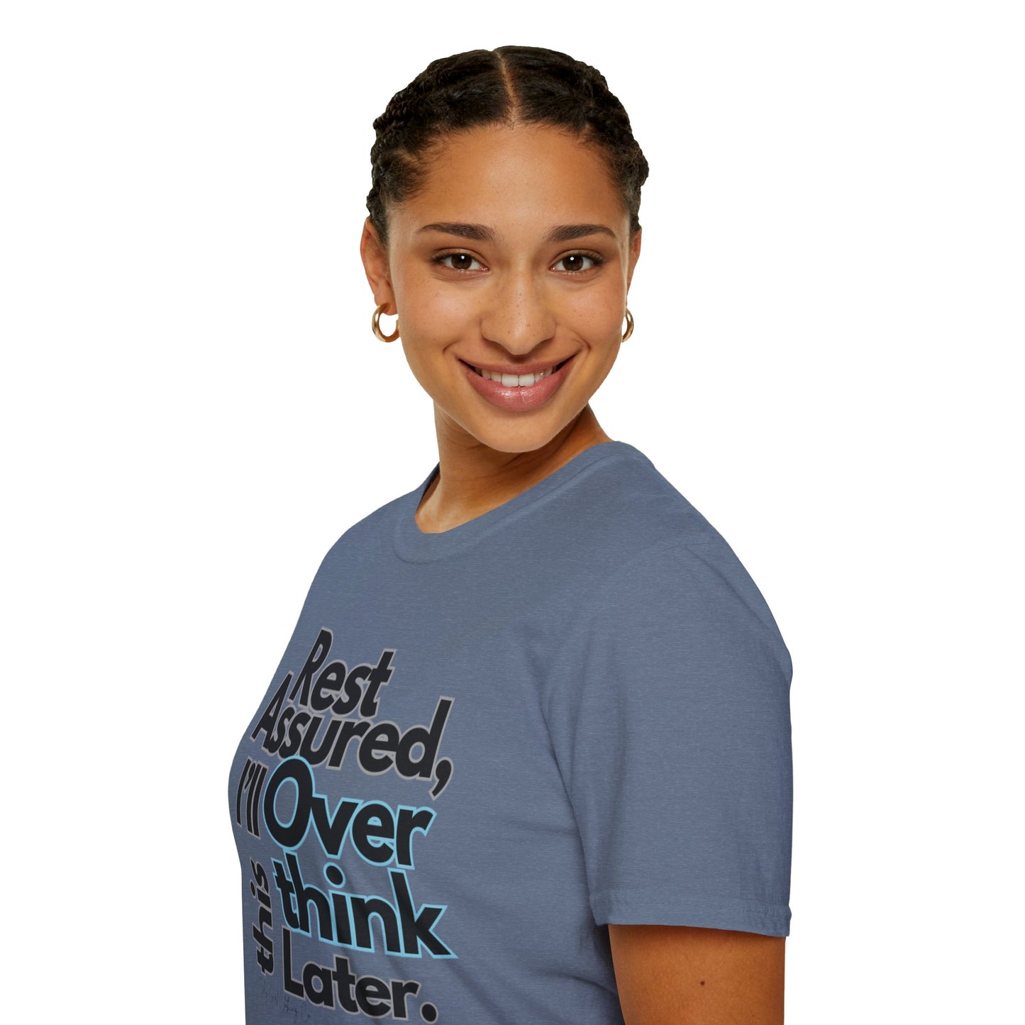 Rest Assured Unisex Softstyle T-Shirt- Standard Front