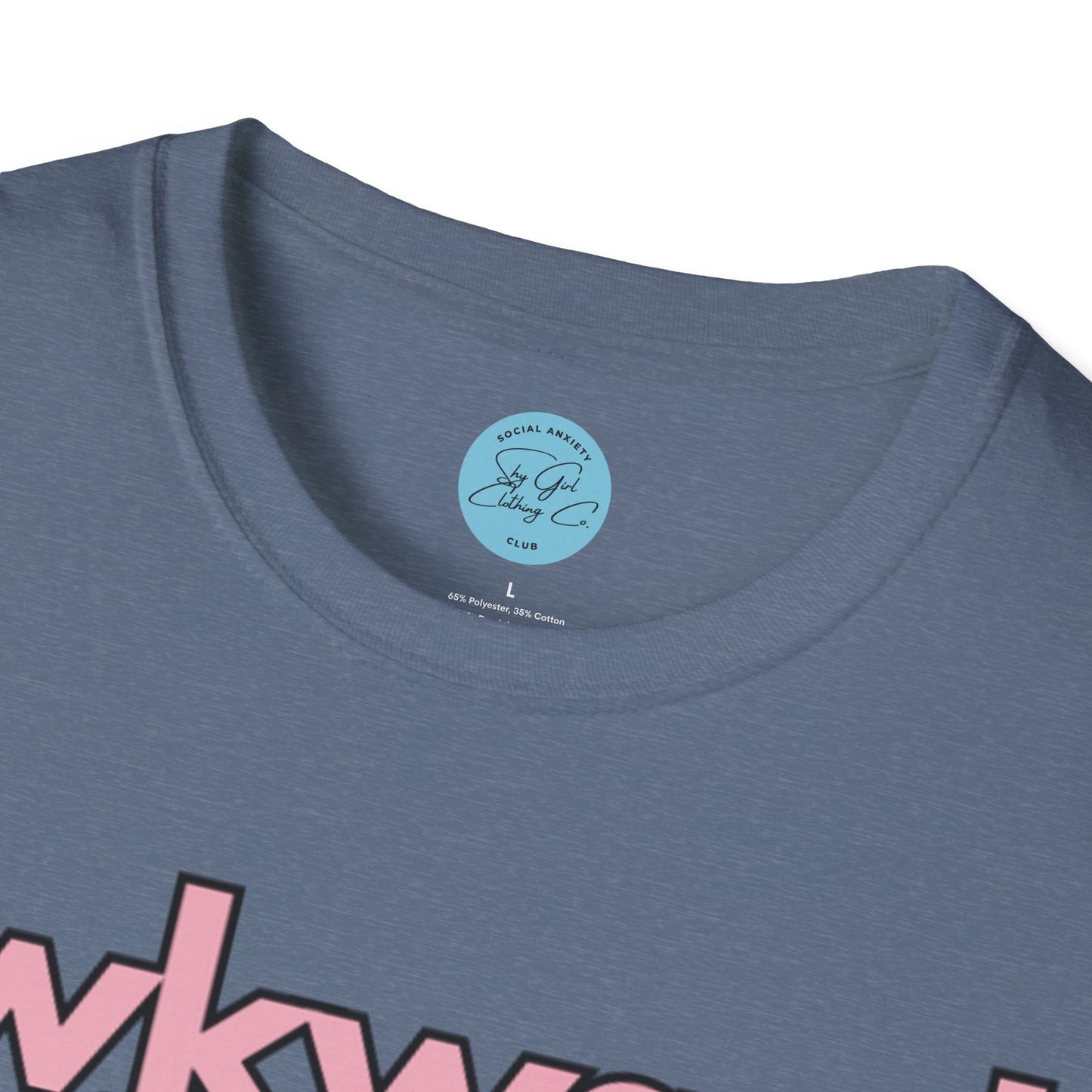 Awkward is my Norm Unisex Softstyle T-Shirt- Floral