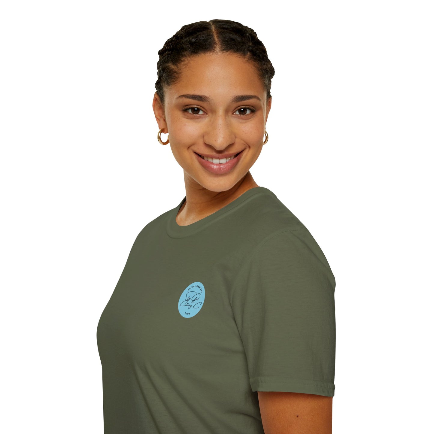 Rest Assured Unisex Softstyle T-Shirt- Standard Back