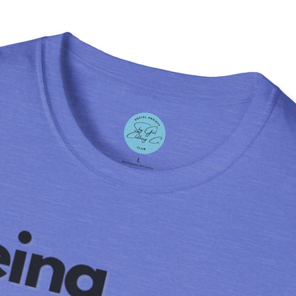 Being Socially Awkward is my Super Power Unisex Softstyle T-Shirt- Standard