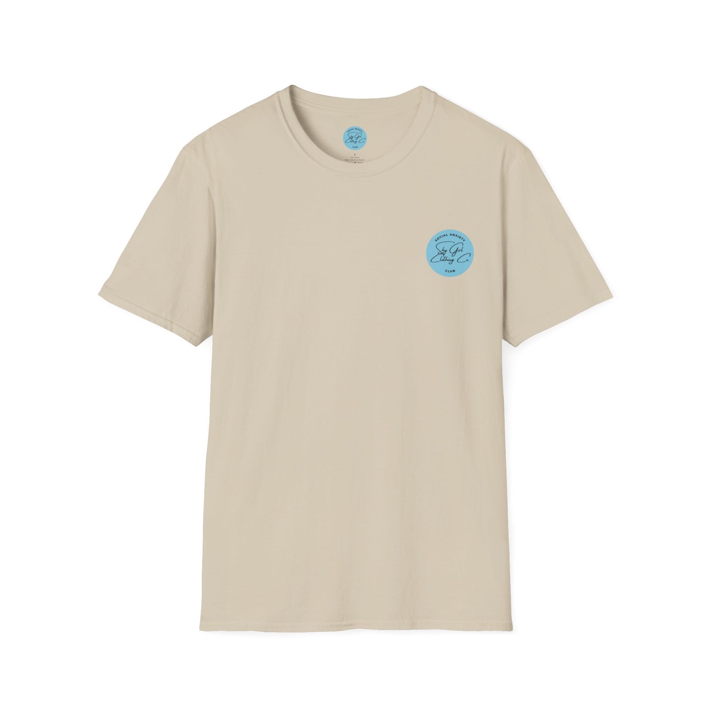 Comfort Zone Unisex Softstyle T-Shirt- Standard Logo Back