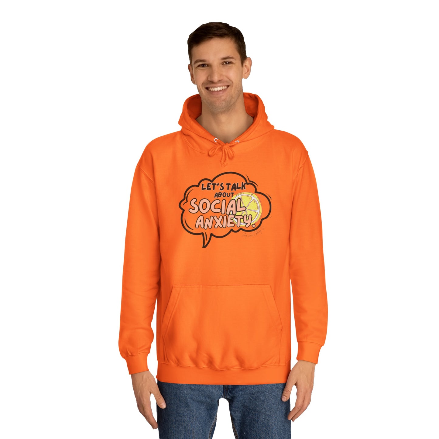 Let's Talk S.A. Unisex College Hoodie