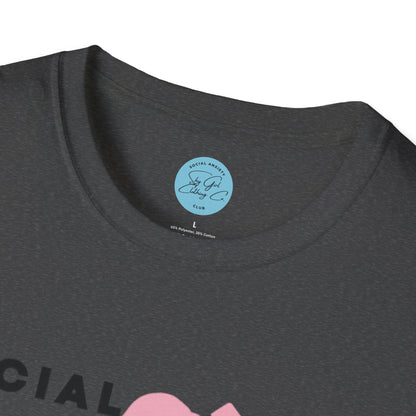 Social Anxiety Warrior Unisex Softstyle T-Shirt- Standard Girl Power