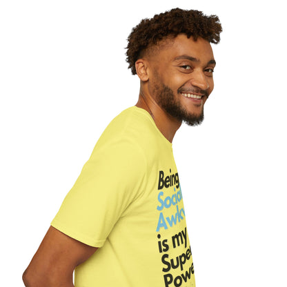 Being Socially Awkward is my Super Power Unisex Softstyle T-Shirt- Standard