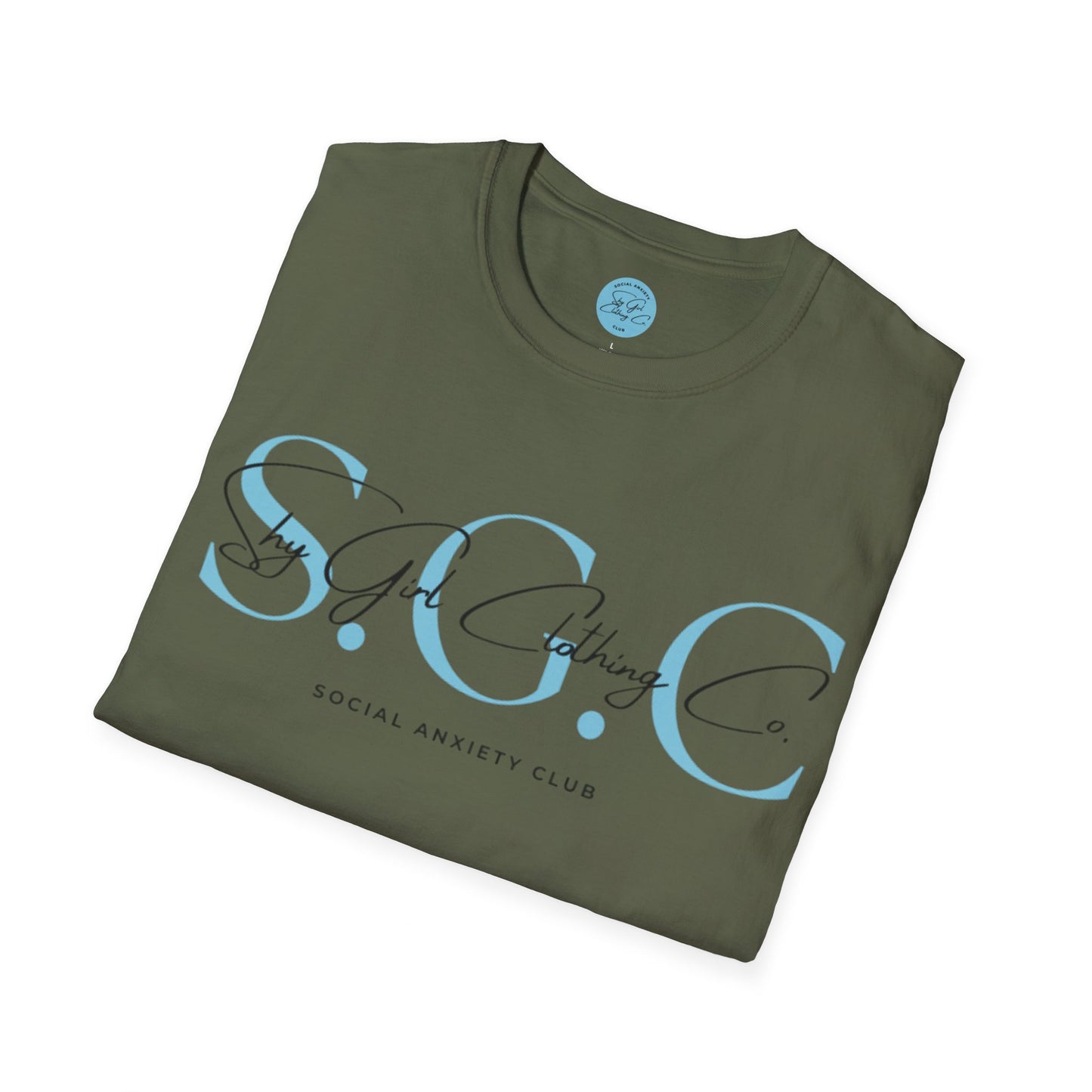 Shy Girl Clothing Co. Unisex Softstyle T-Shirt- Standard Logo