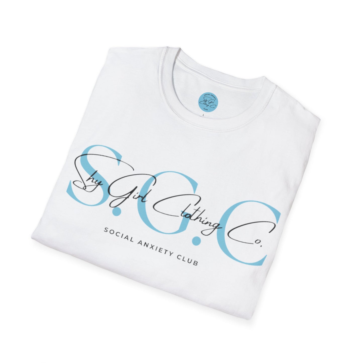 Shy Girl Clothing Co. Unisex Softstyle T-Shirt- Standard Logo