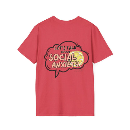 Let's Talk S.A. Unisex Softstyle T-Shirt-Logo Back