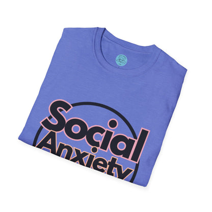 Social Anxiety Club Unisex Softstyle T-Shirt- Standard