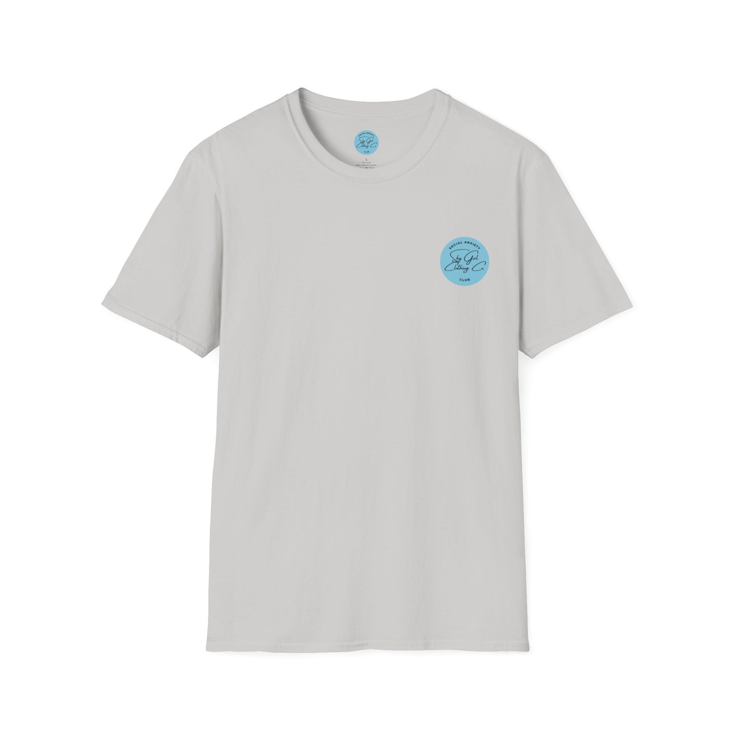 Comfort Zone Unisex Softstyle T-Shirt- Standard Logo Back