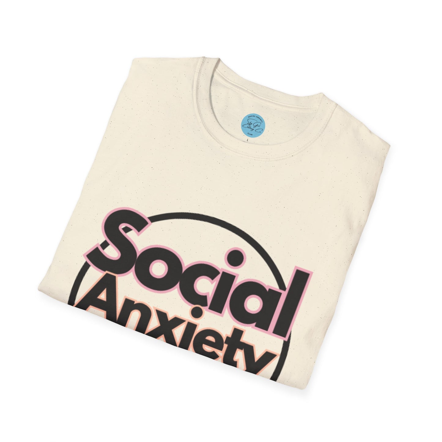 Social Anxiety Club Unisex Softstyle T-Shirt- Standard