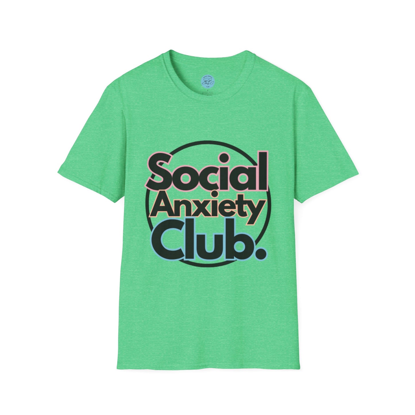 Social Anxiety Club Unisex Softstyle T-Shirt- Standard