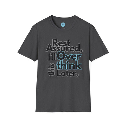 Rest Assured Unisex Softstyle T-Shirt- Standard Front