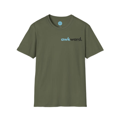 Awkward Unisex Softstyle T-Shirt- Small Logo