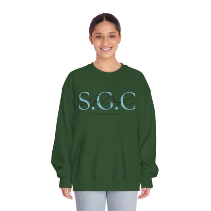 Shy Girl Clothing Co. Logo Unisex DryBlend® Crewneck Sweatshirt- Standard