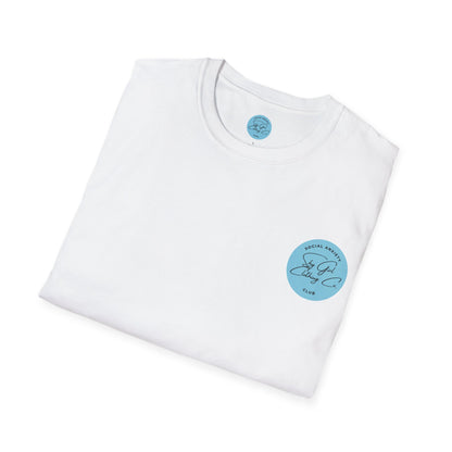 Awkward Unisex Softstyle T-Shirt- Logo Back