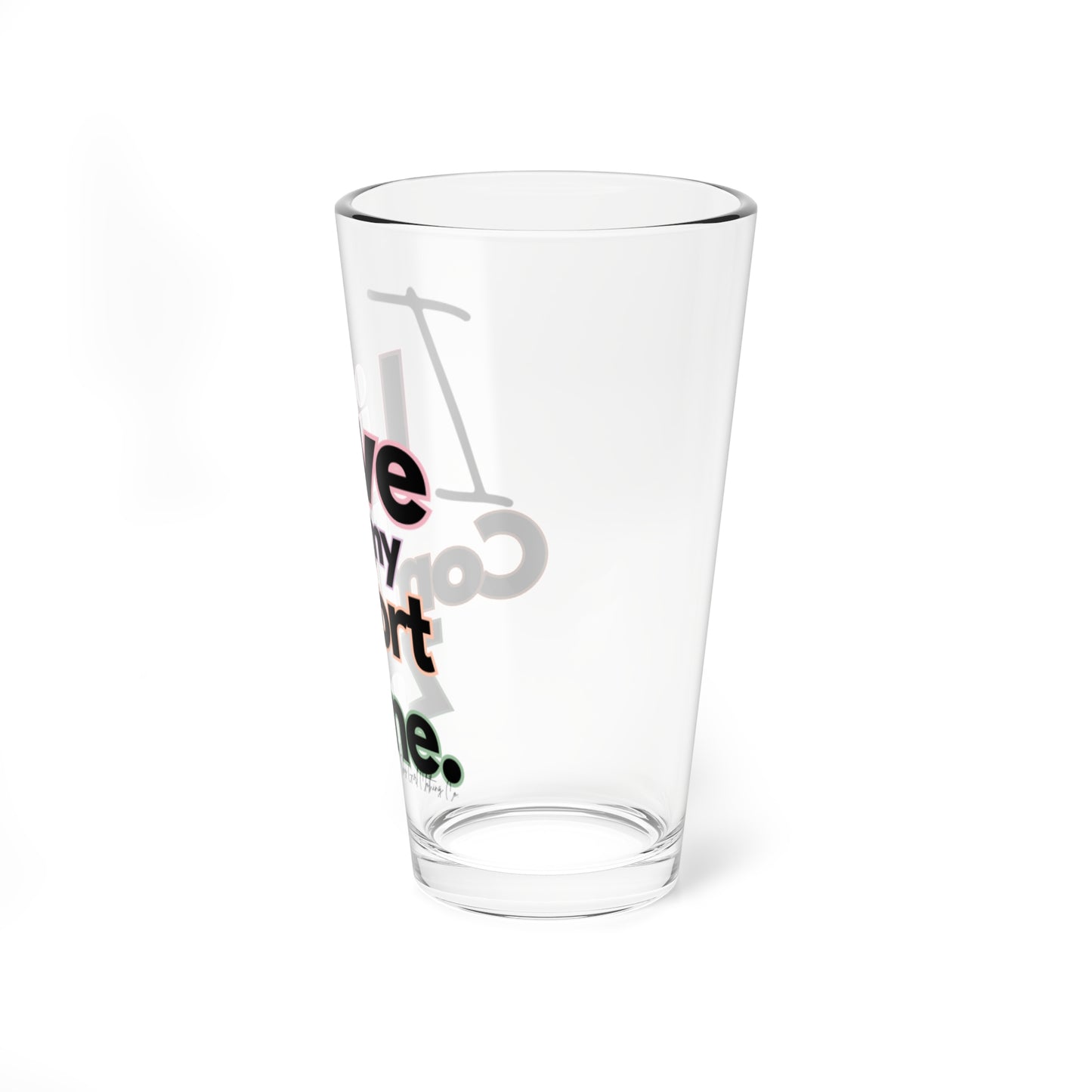 Comfort Zone Glass, 16oz