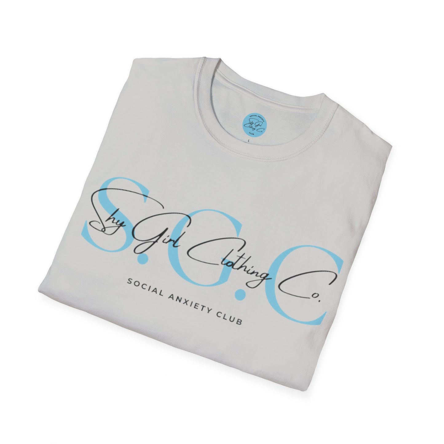Shy Girl Clothing Co. Unisex Softstyle T-Shirt- Standard Logo