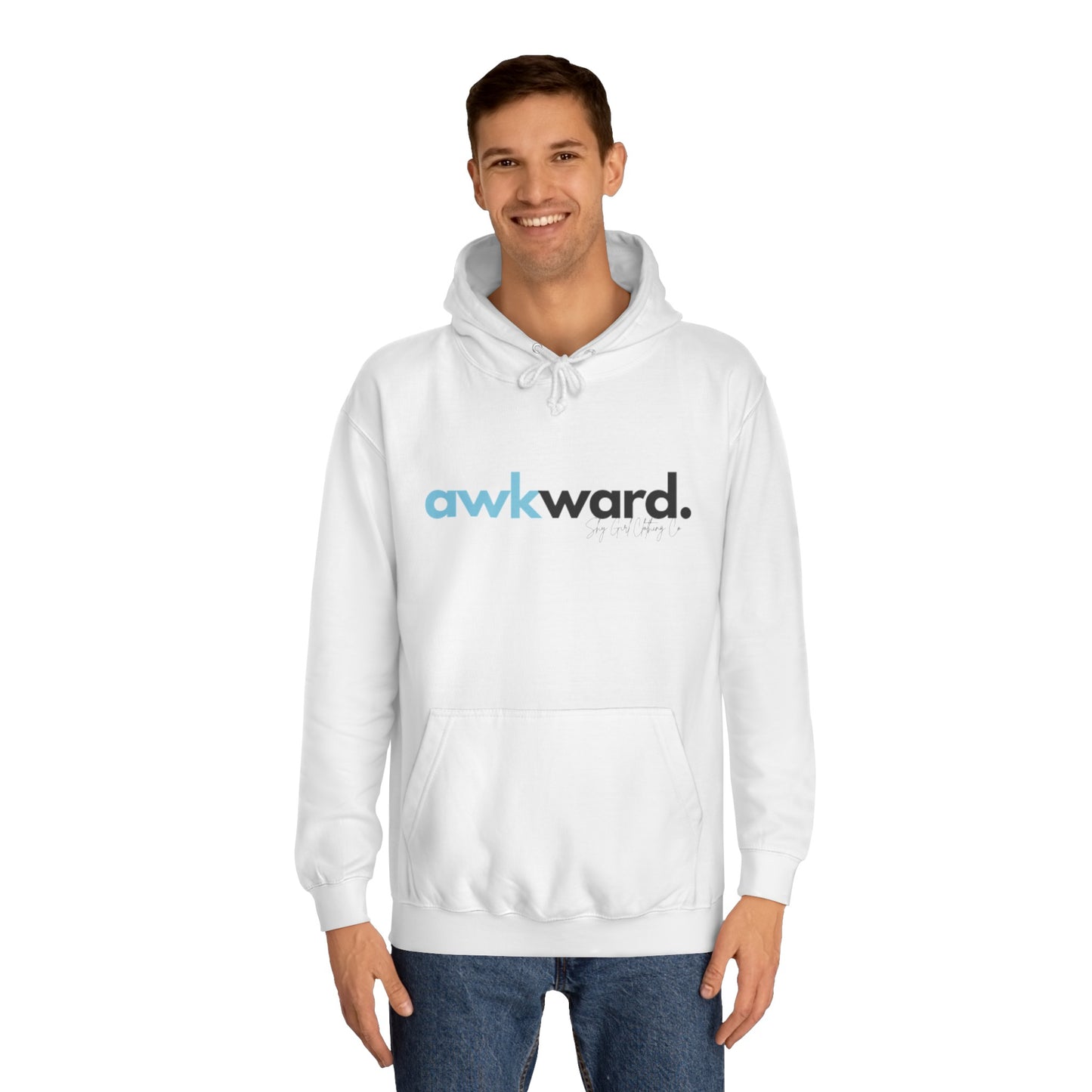 Awkward Unisex College Hoodie