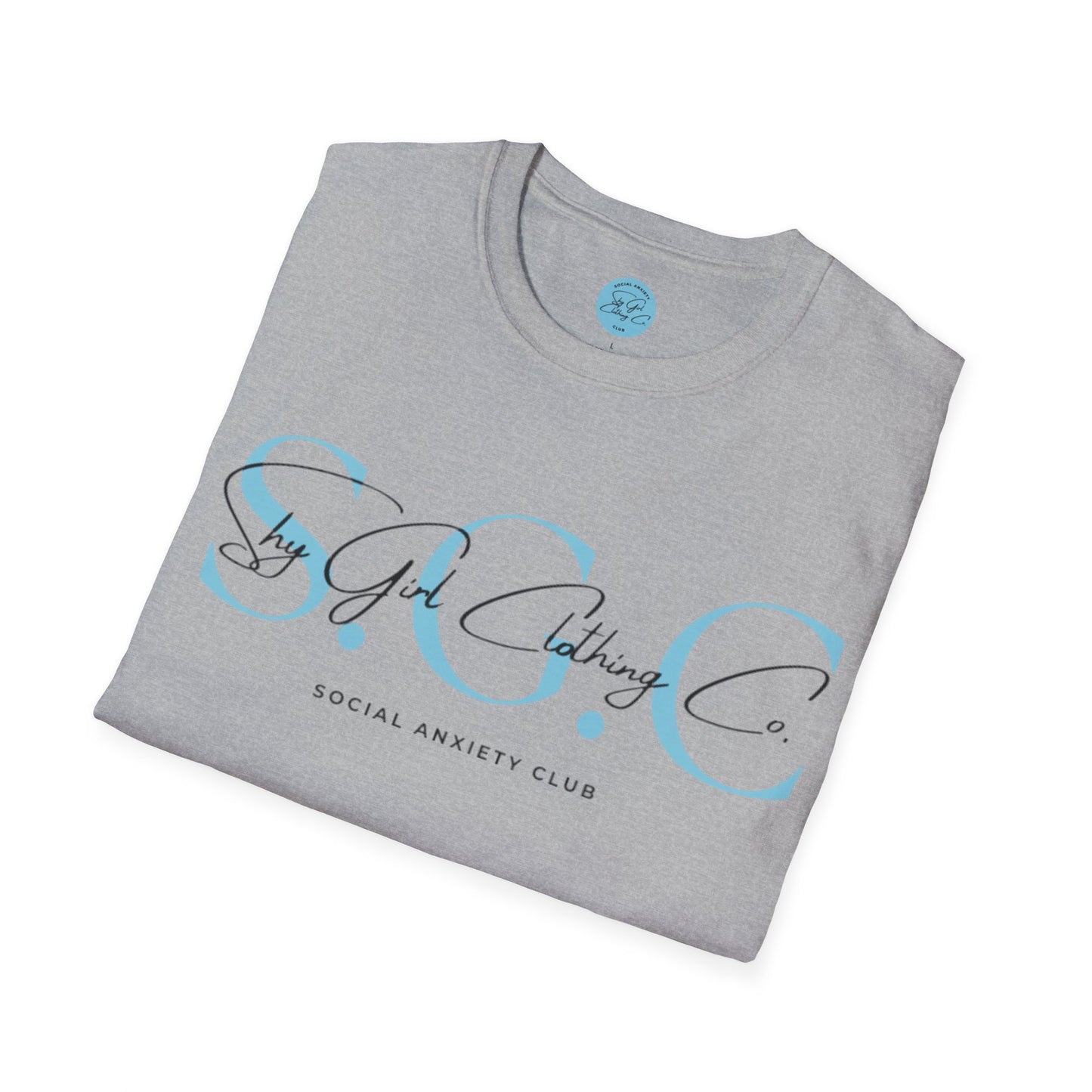 Shy Girl Clothing Co. Unisex Softstyle T-Shirt- Standard Logo