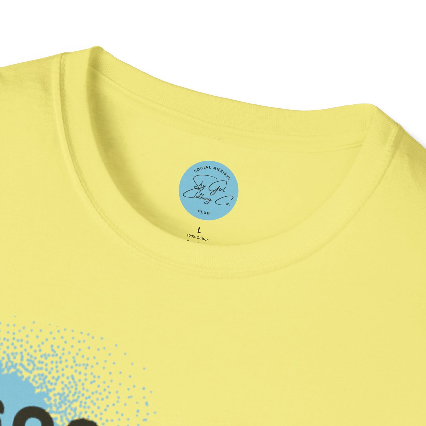 Social Anxiety Warrior Unisex Softstyle T-Shirt- Standard Logo