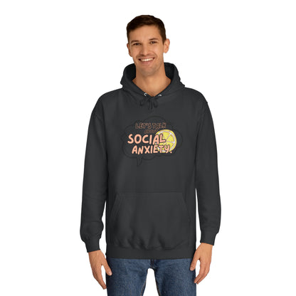 Let's Talk S.A. Unisex College Hoodie