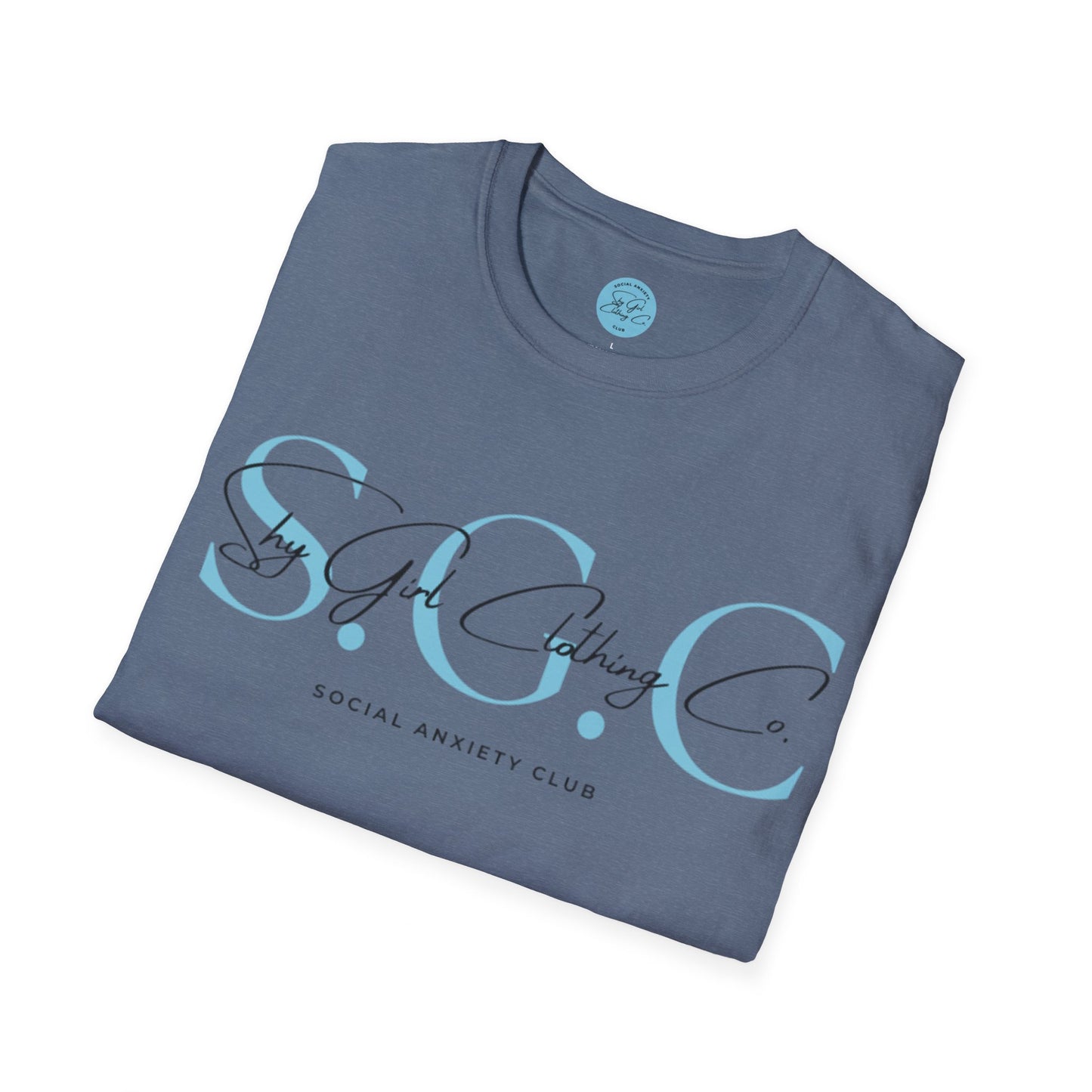 Shy Girl Clothing Co. Unisex Softstyle T-Shirt- Standard Logo