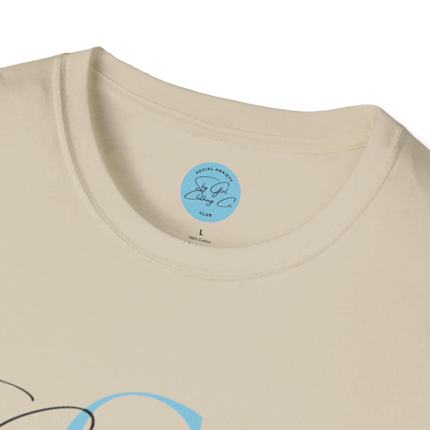 Shy Girl Clothing Co. Unisex Softstyle T-Shirt- Standard Logo