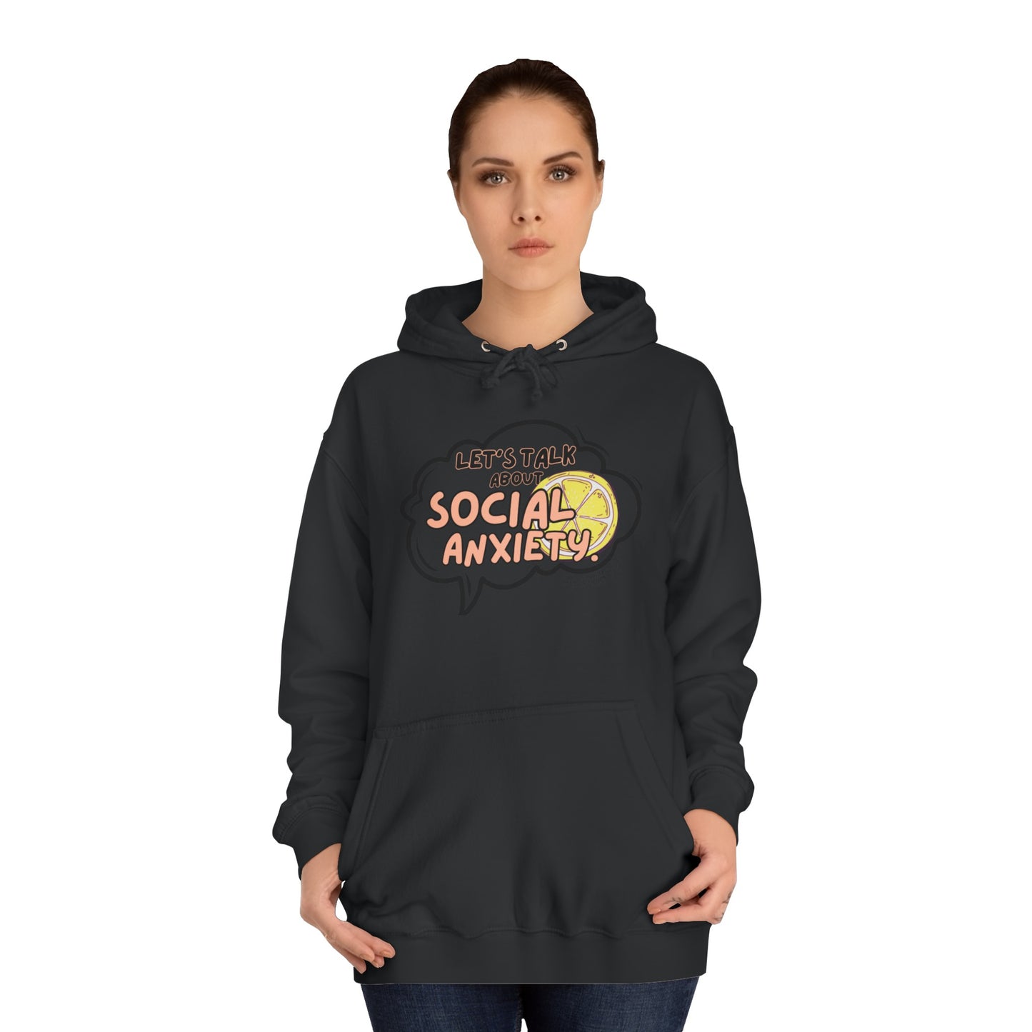 Let's Talk S.A. Unisex College Hoodie
