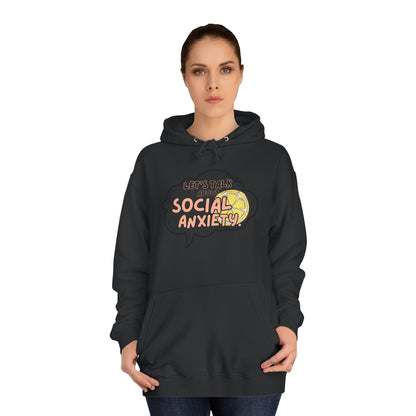 Let's Talk S.A. Unisex College Hoodie
