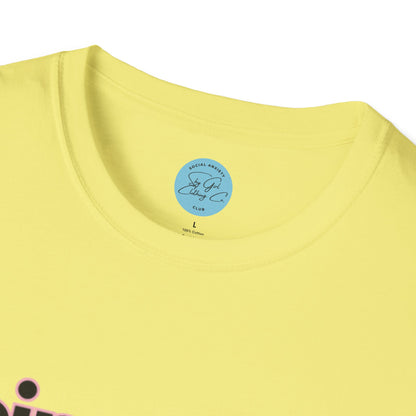 Being Socially Awkward is my Super Power Unisex Softstyle T-Shirt- Butterfly