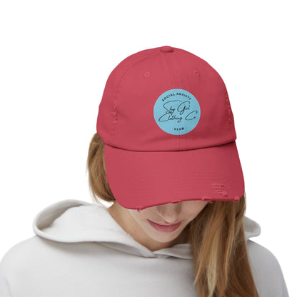 Shy Girl Clothing Co. Unisex Distressed Hat