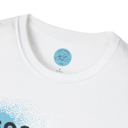 Social Anxiety Warrior Unisex Softstyle T-Shirt- Standard Logo