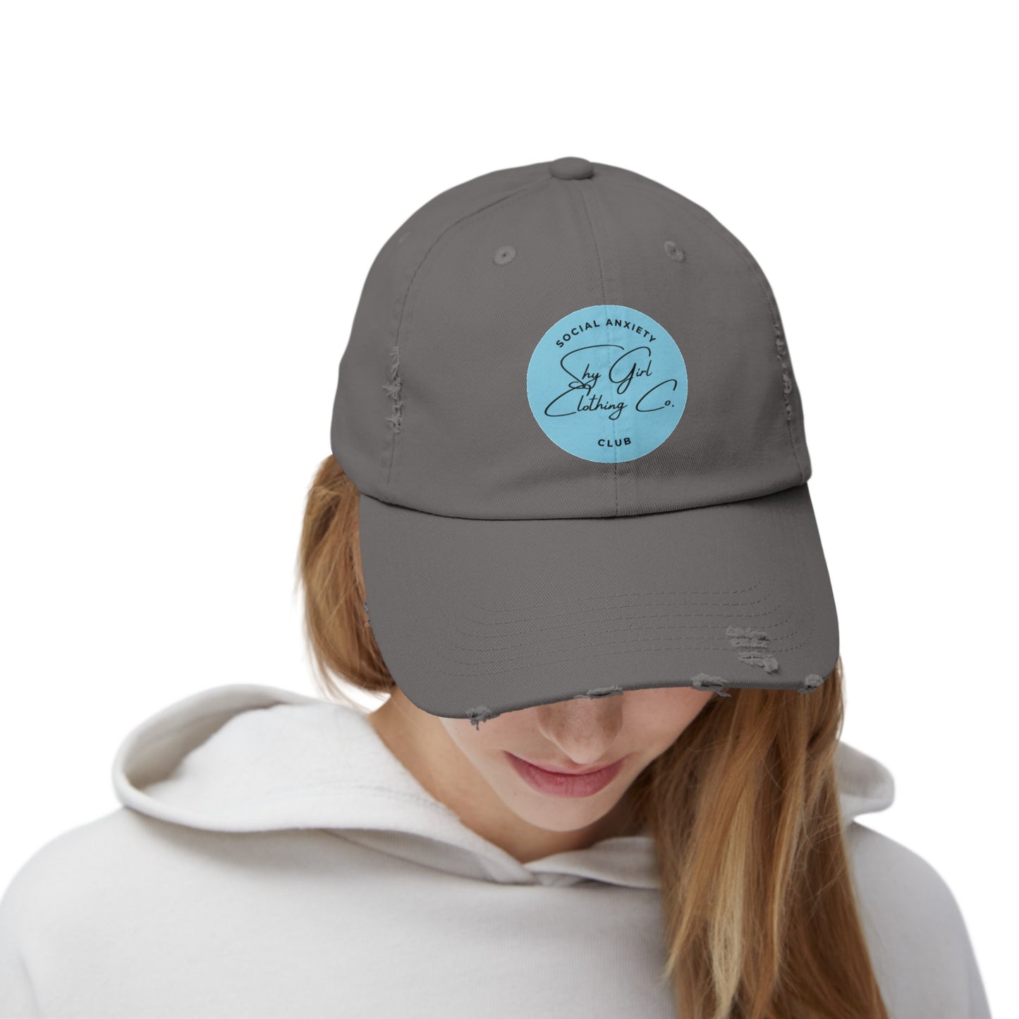 Shy Girl Clothing Co. Unisex Distressed Hat