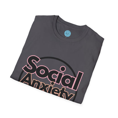 Social Anxiety Club Unisex Softstyle T-Shirt- Standard