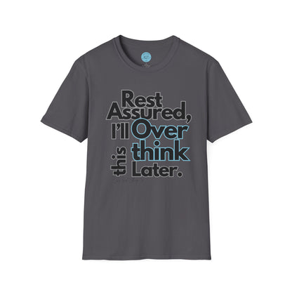 Rest Assured Unisex Softstyle T-Shirt- Standard Front