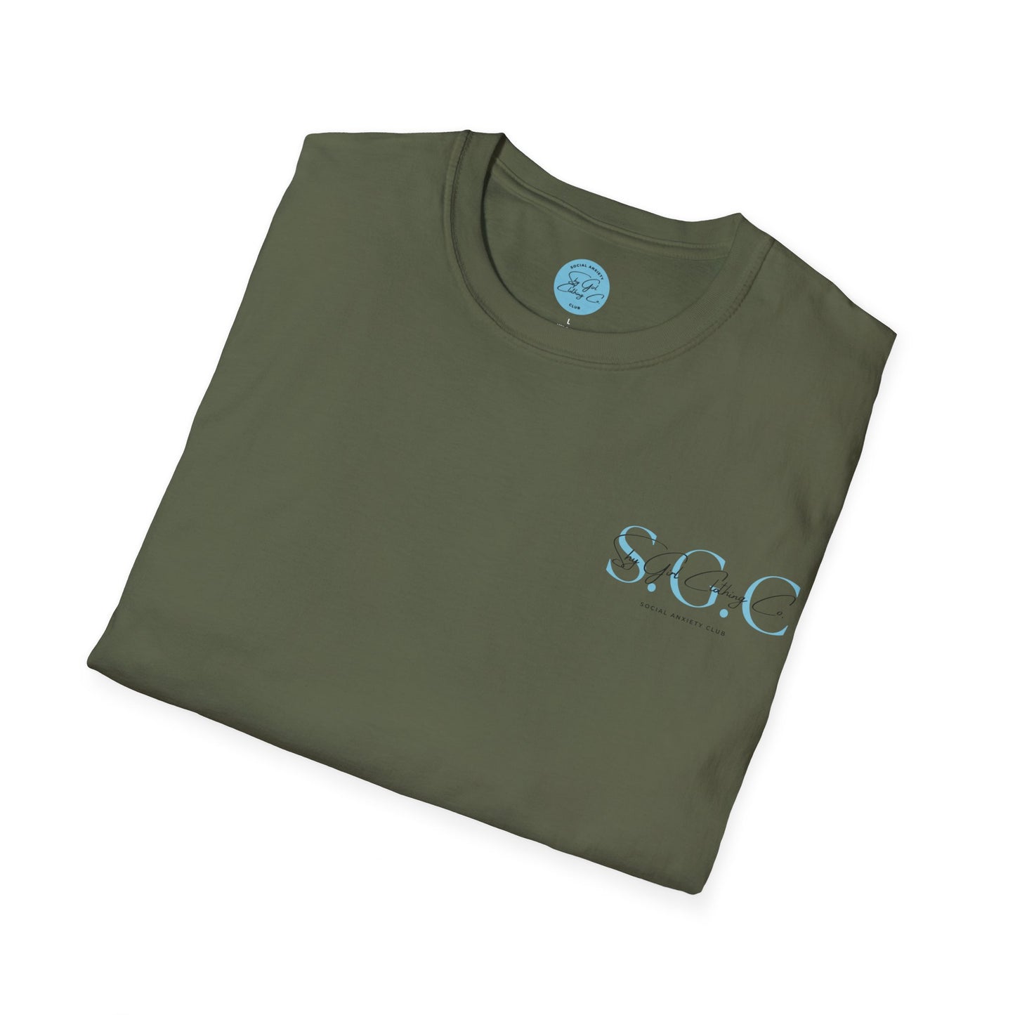 S.G.C. Logo Small Unisex Softstyle T-Shirt