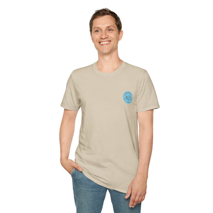 Comfort Zone Unisex Softstyle T-Shirt- Standard Logo Back