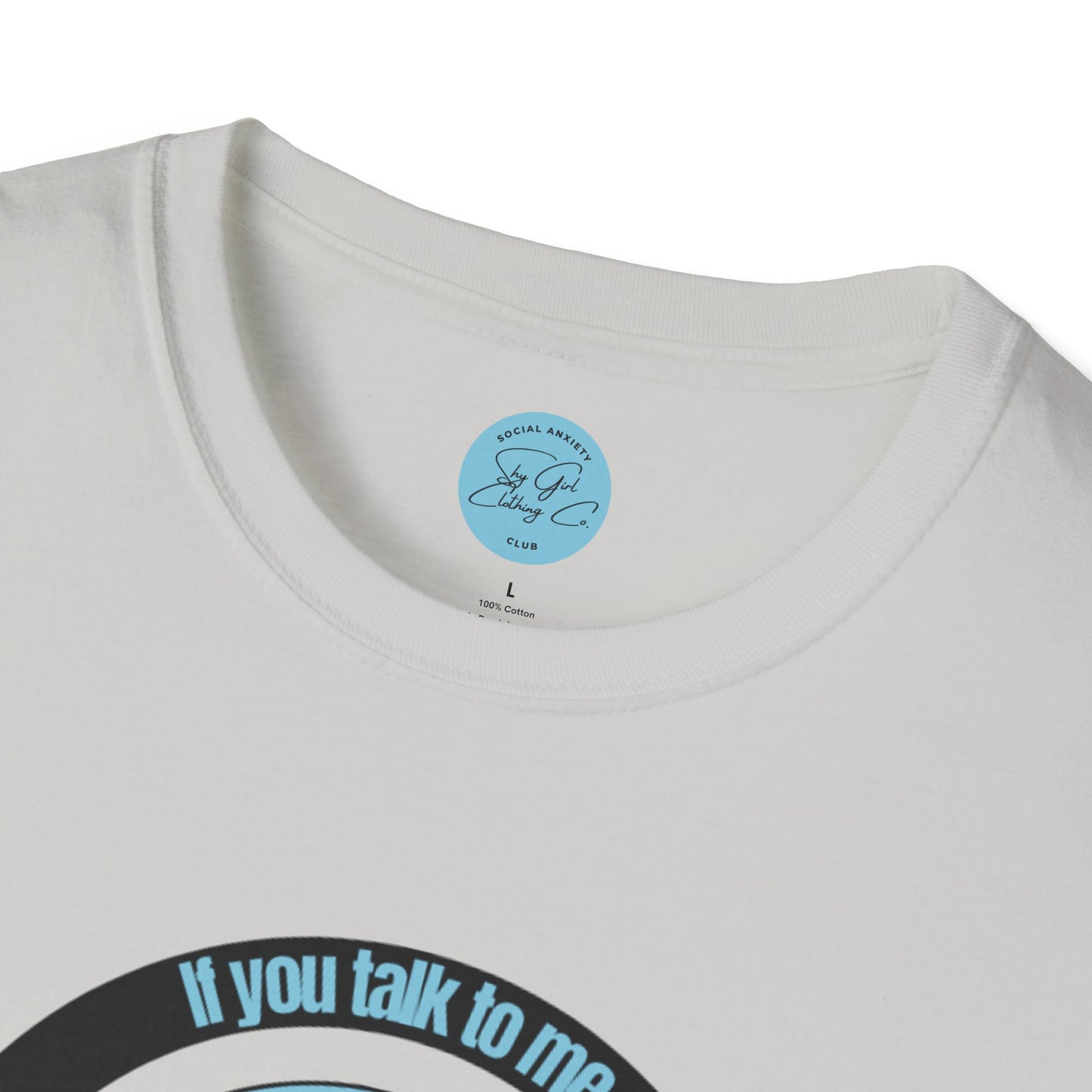 Run Away Unisex Softstyle T-Shirt- Standard Logo