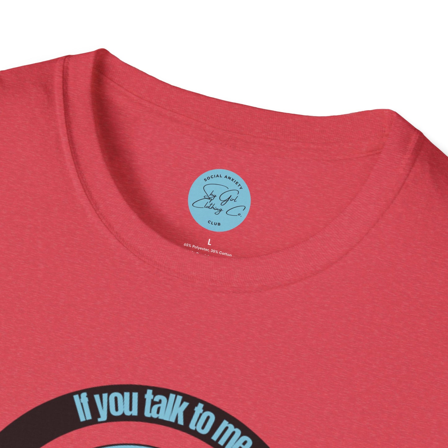 Run Away Unisex Softstyle T-Shirt- Standard Logo