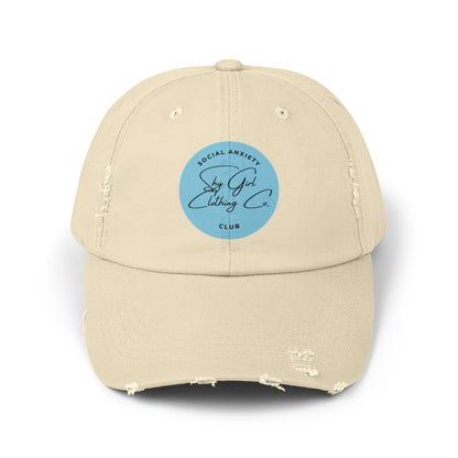 Shy Girl Clothing Co. Unisex Distressed Hat