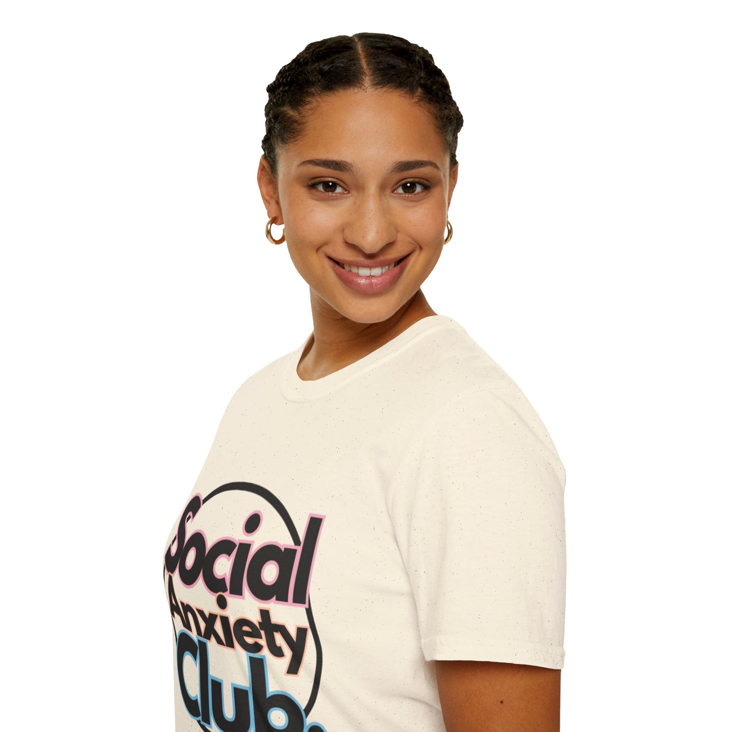 Social Anxiety Club Unisex Softstyle T-Shirt- Standard