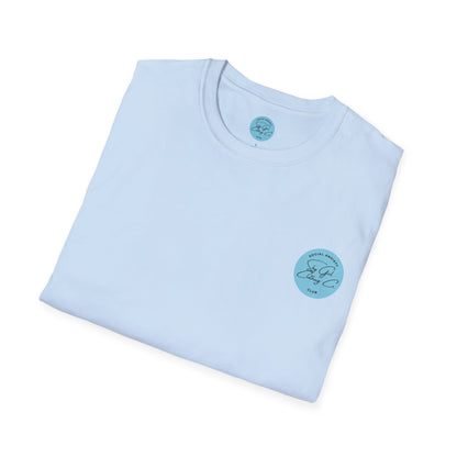 Comfort Zone Unisex Softstyle T-Shirt- Standard Colour Logo Back