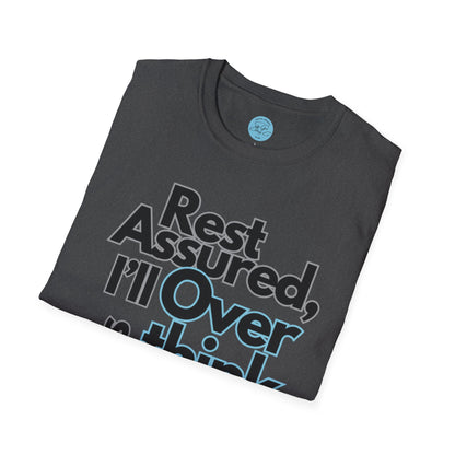 Rest Assured Unisex Softstyle T-Shirt- Standard Front