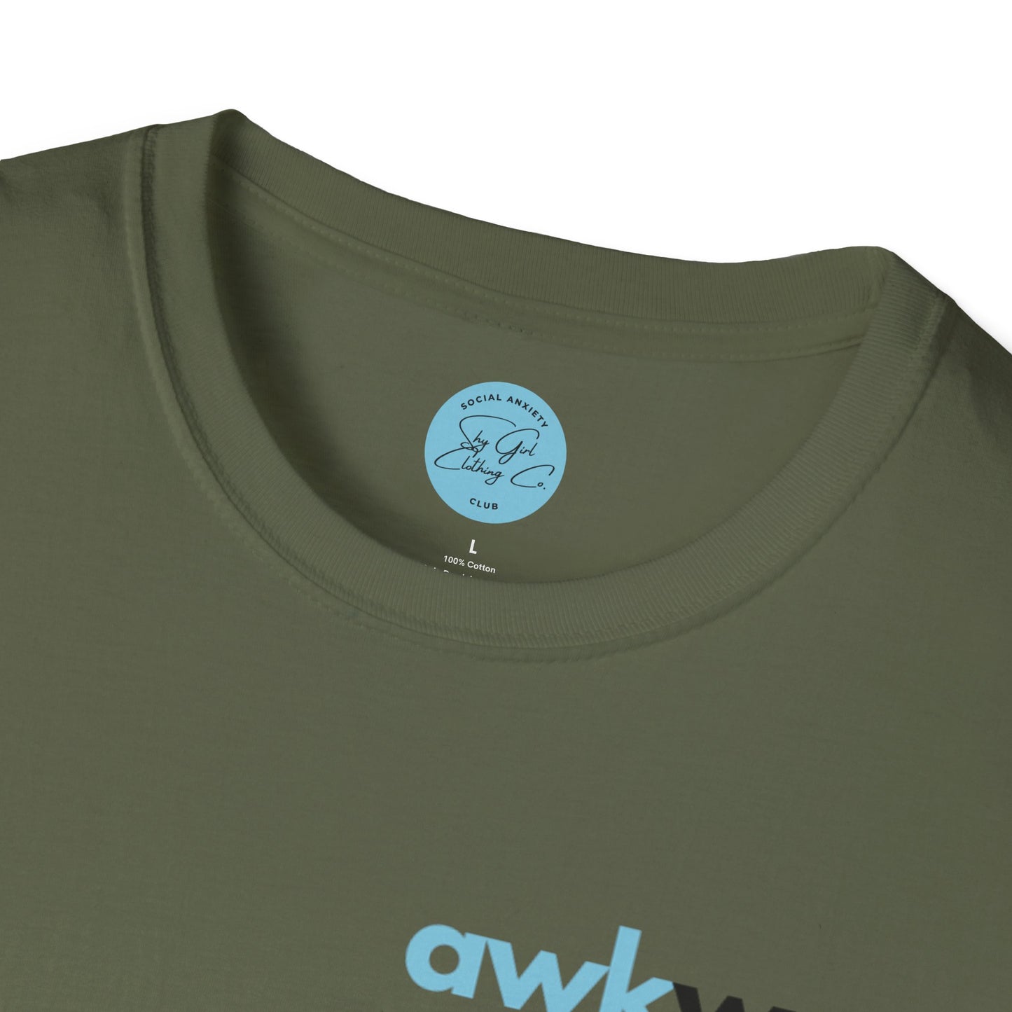 Awkward Unisex Softstyle T-Shirt- Small Logo