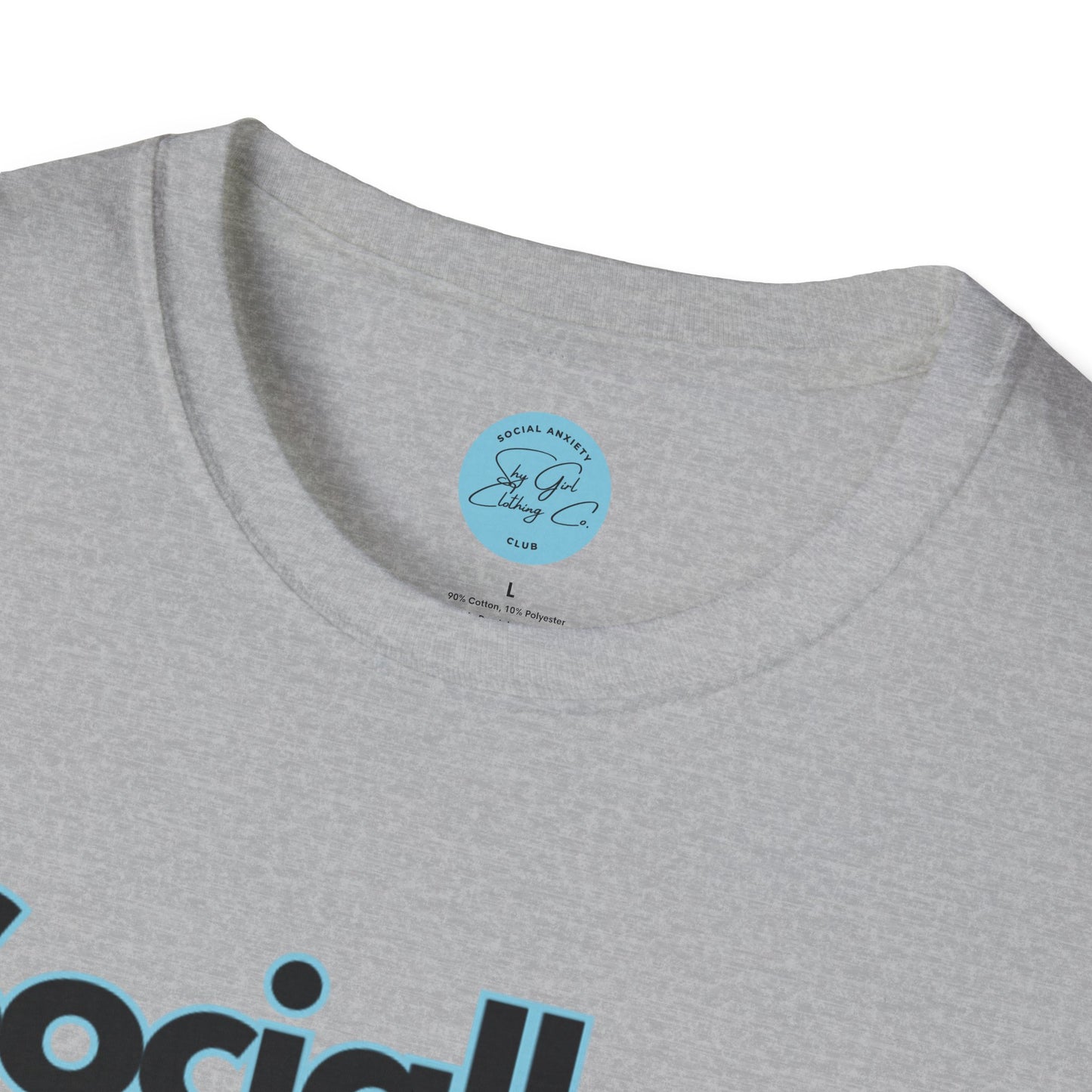 Socially Anxious and Fabulous Unisex Softstyle T-Shirt- Standard