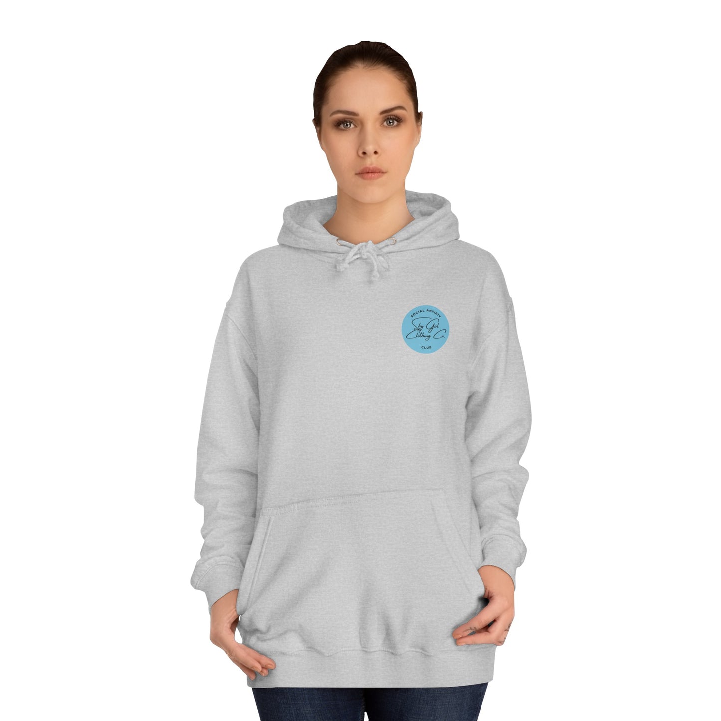Social Anxiety Warrior Unisex College Hoodie- Standard