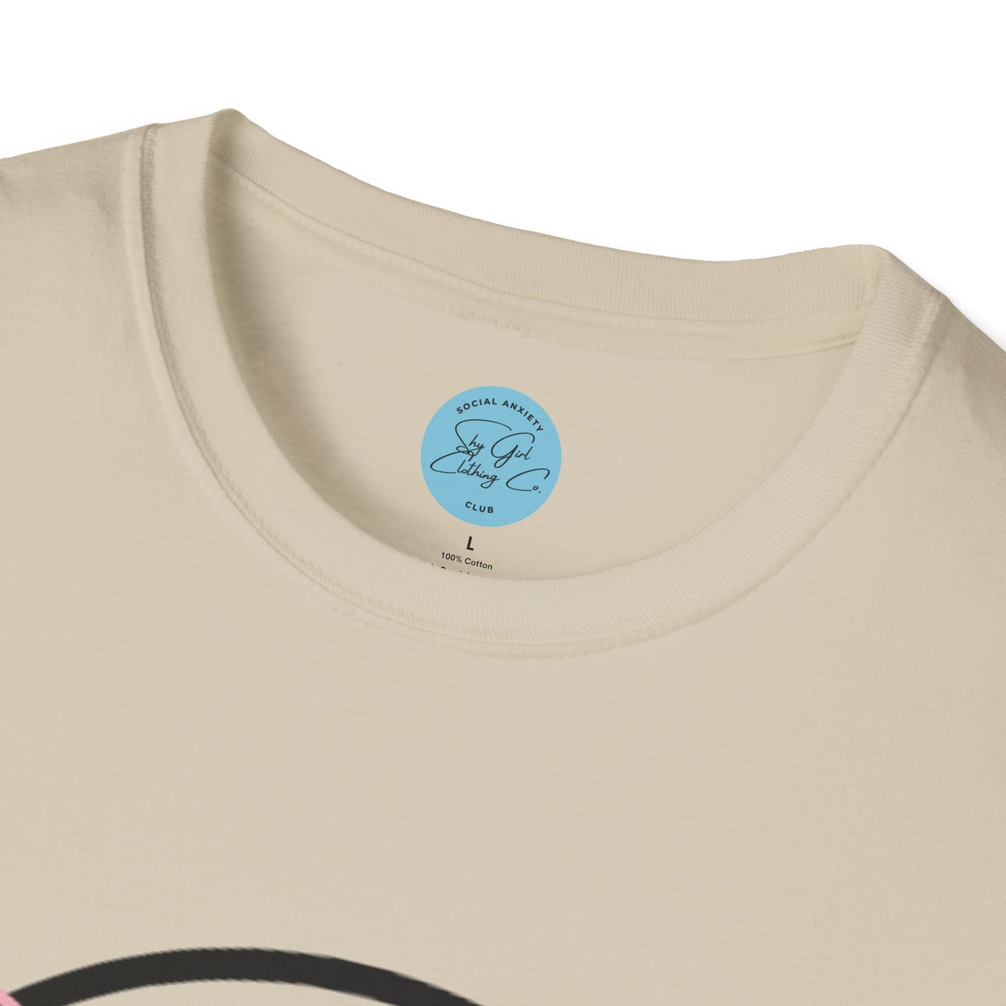 Social Anxiety Club Unisex Softstyle T-Shirt- Standard