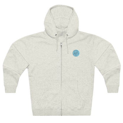 Comfort Zone Unisex Zip Hoodie- Standard Logo Back