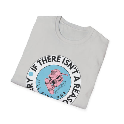 Reason to Worry Unisex Softstyle T-Shirt-Standard Logo